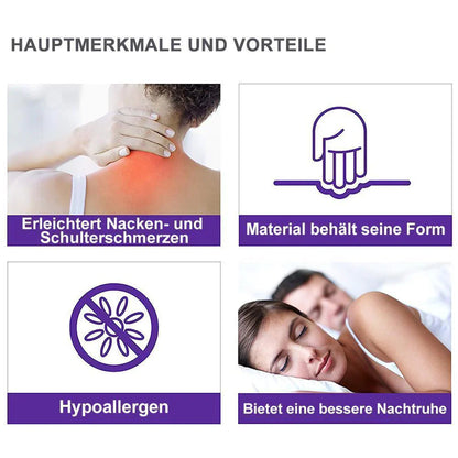 Ergonomisch U-vormig Hoofdkussen voor Zijslapers