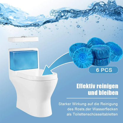 Zelfreinigende Toilettabletten voor Langdurige Frisheid (10 Tabbladen)