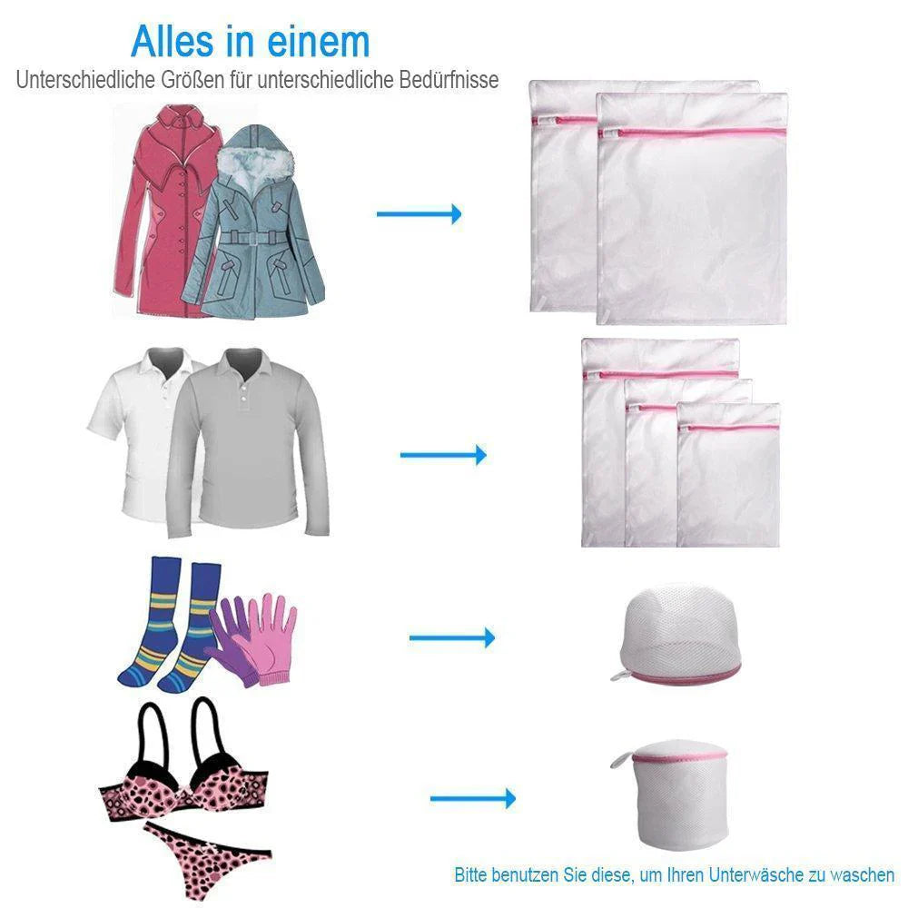 Beschermende Wasnetten Set (7 Stuks)